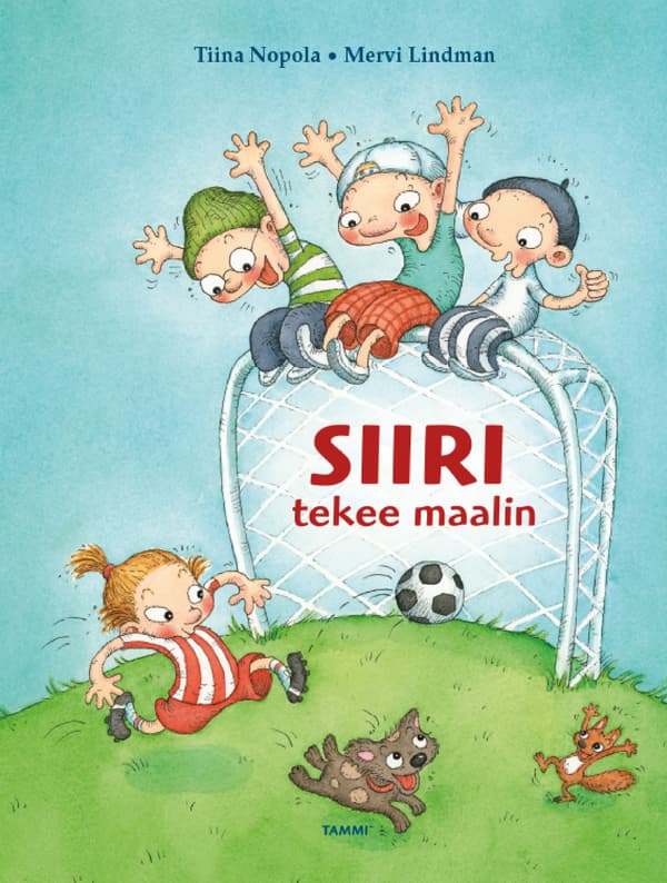 Siiri tekee maalin
