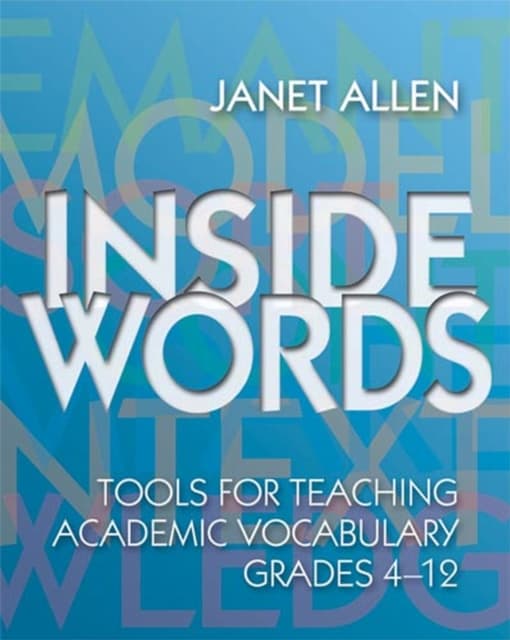 Inside Words
