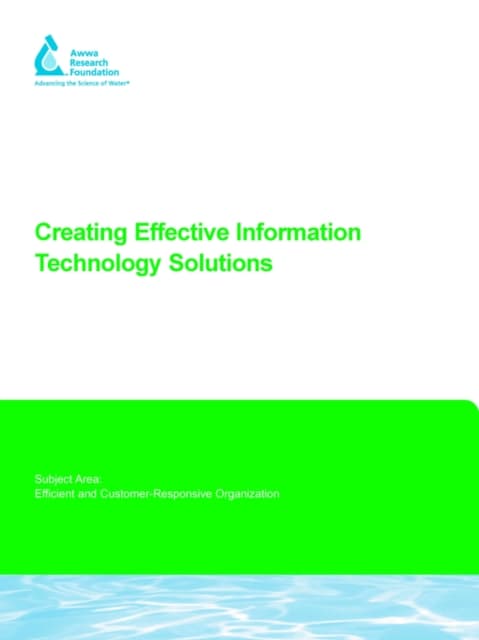 Creating Effective Information Technology Solutions