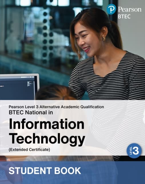 L3 AAQ BTEC National 2025 Information Technology Ext Cert Student Book (Print)