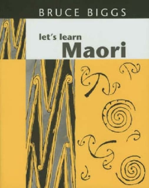 Let's Learn Maori