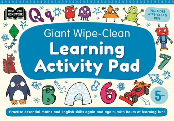 5+ Giant Wipe-Clean Learning Activity Pad