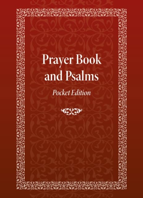 Prayer Book and Psalms