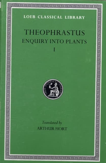 Enquiry into Plants, Volume I