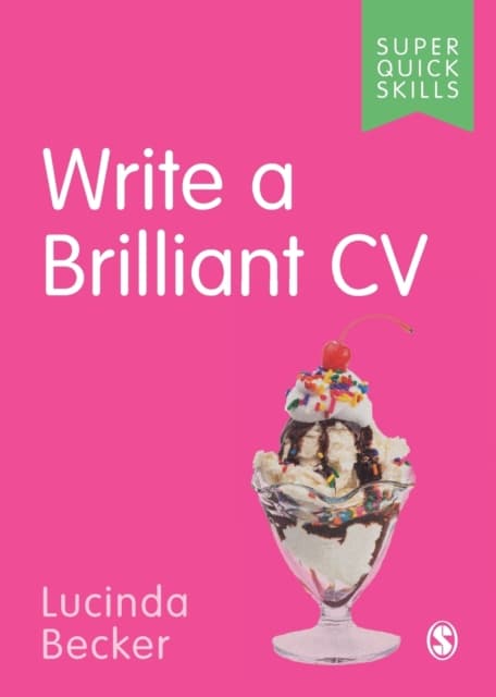Write a Brilliant CV