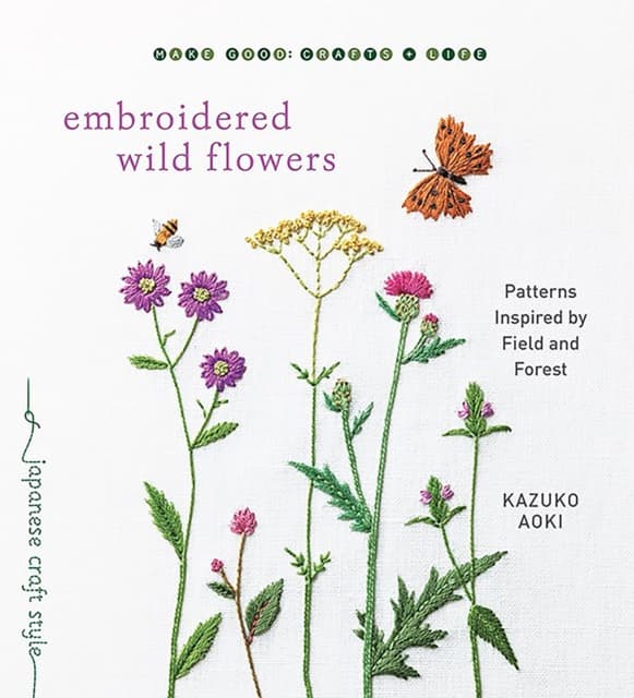 Embroidered Wild Flowers
