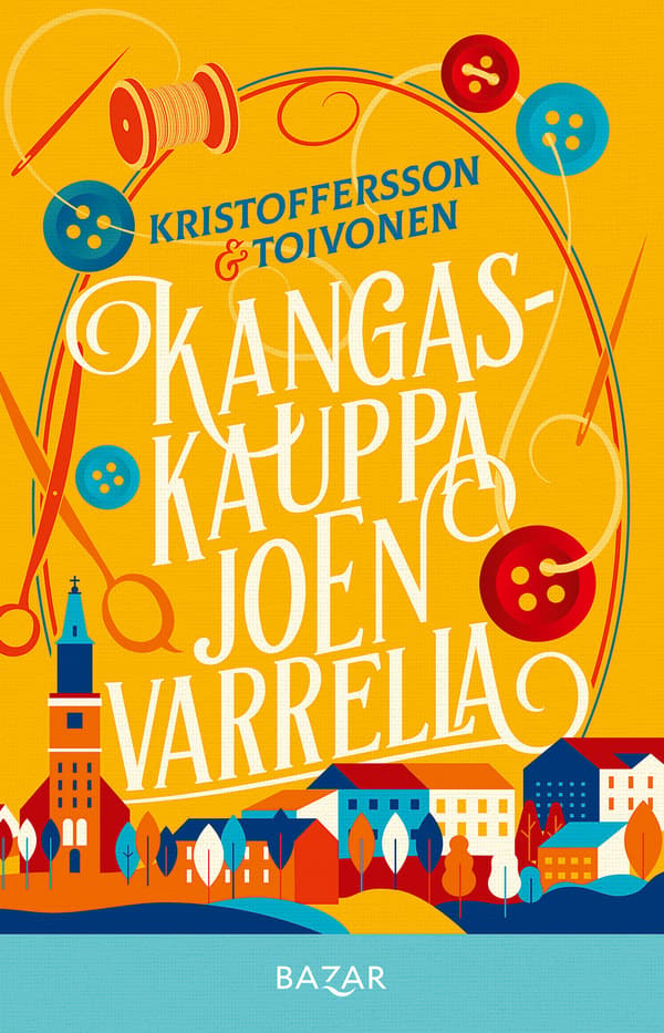 Kangaskauppa joen varrella