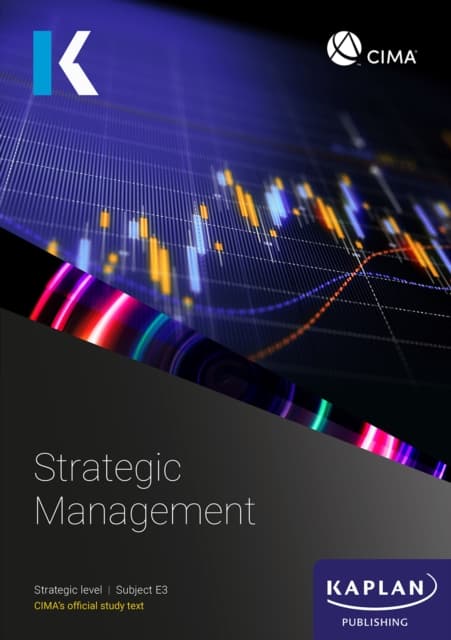 E3 STRATEGIC MANAGEMENT - STUDY TEXT