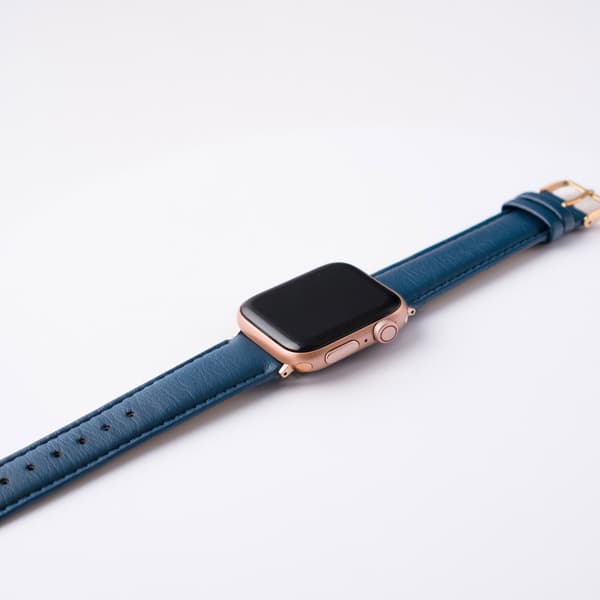 Apple Watch Rem Blå - Vegan