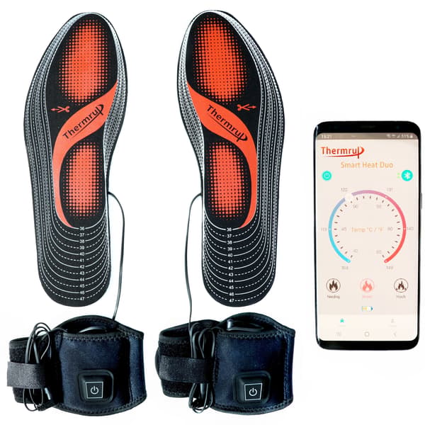 Smart Heat opvarmede indlægssåler med app