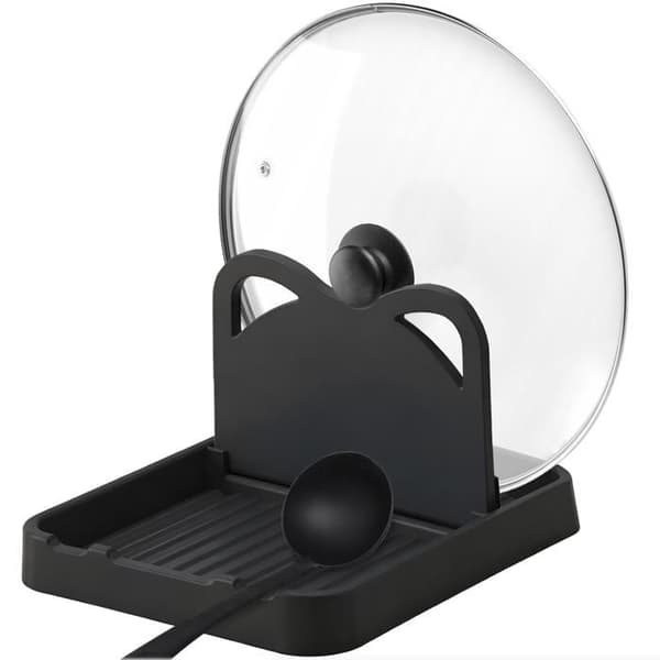 Skedställ och svart lock - kök