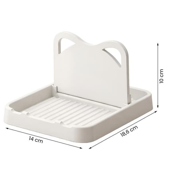 Skedställ och lock beige - kök