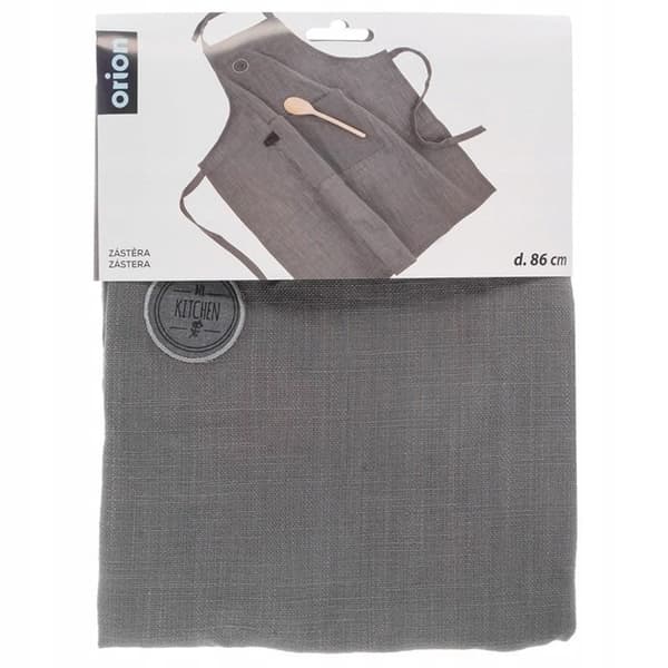 Köksförkläde - Okänt märke - Standardmodell - Bomull - Justerbar - 86 cm - Grå