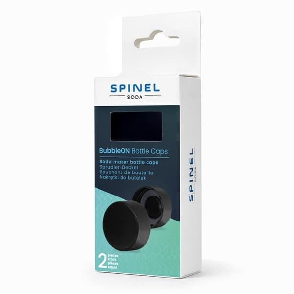 Flaskproppar - Spinel Soda - 2-pack - Svart - Hemaccessoarer