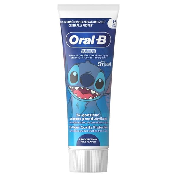 Oral-B Junior Stitch tandkräm 75 ml - barn
