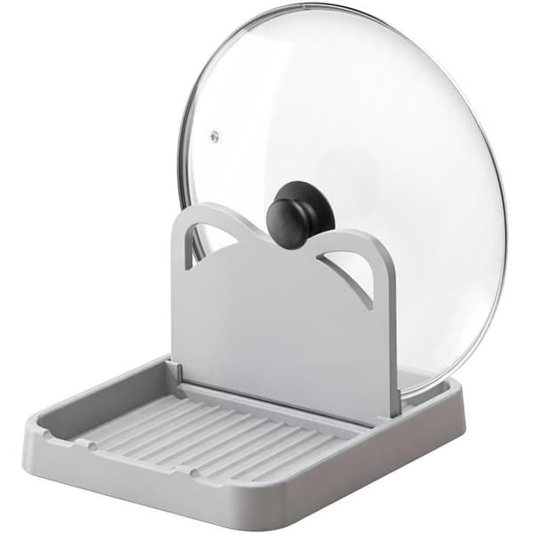 Skedställ och grått lock - kök