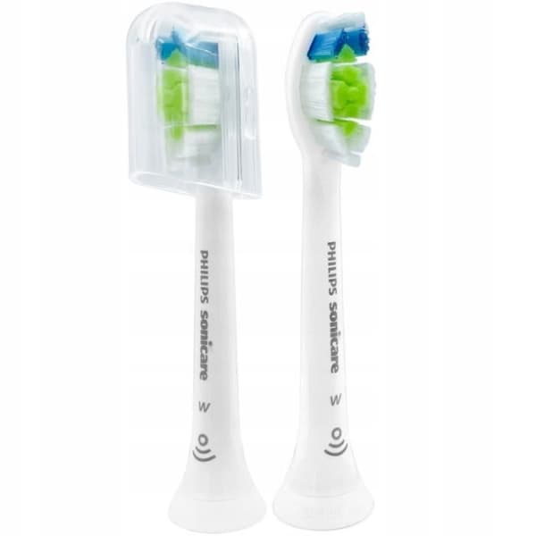 Borstar - Philips - DiamondClean Black White - Kompatibel med Sonicare - Express Vithet