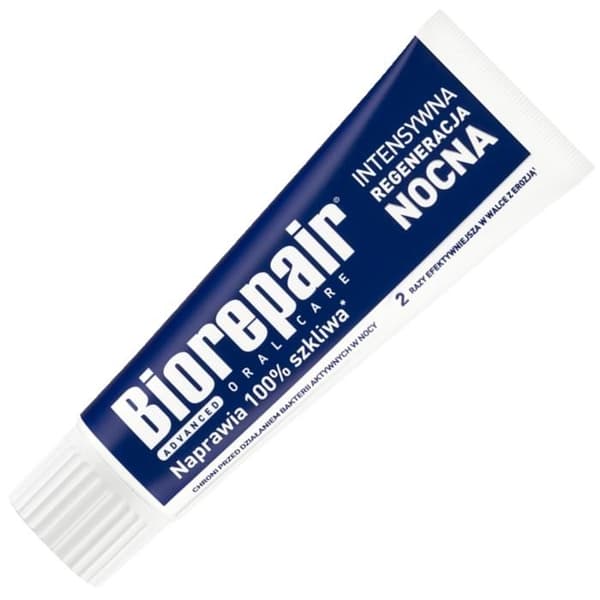 Dentifrice Biorepair Night 75 ml - nattvård emalj