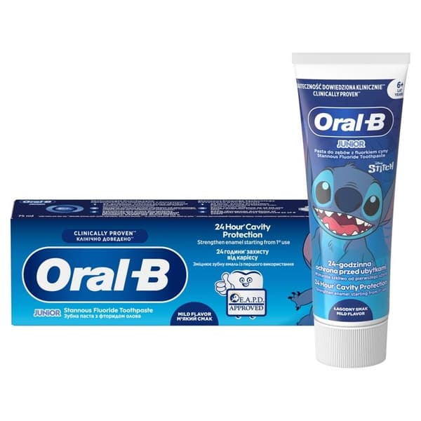 Oral-B Junior Stitch tandkräm 75 ml - barn