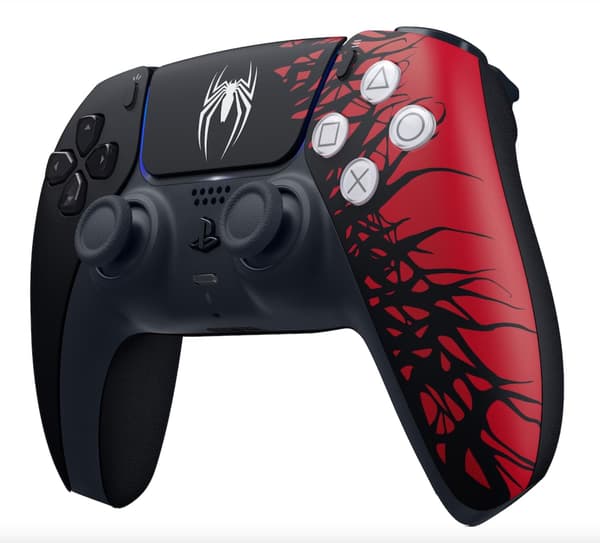 Dualsense wireless controller (PS5) - Marvel’s Spider Man 2 Limited Edition (Refurbished)