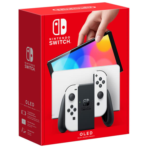 Nintendo Switch OLED 64GB (Vit) - B