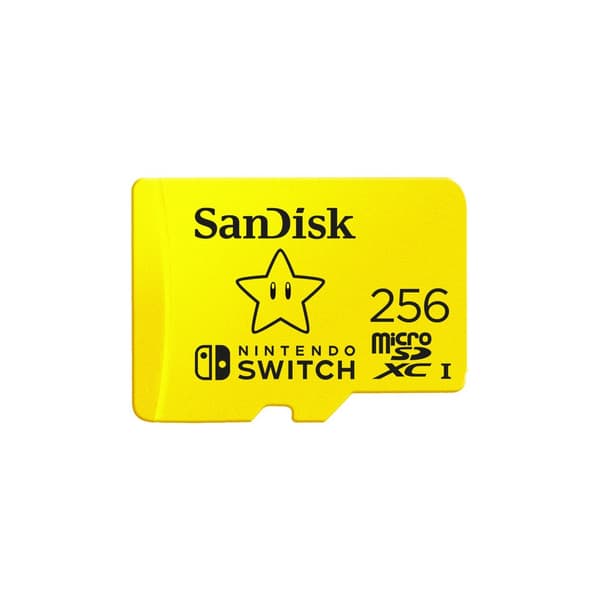 SanDisk MicroSDXC 256GB Nintendo Switch Edition - A