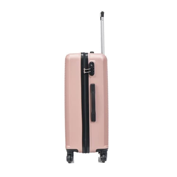 Medium väska 20kg 65cm med vanity | CELIMS weekendväska | ABS | Lås | Rose Gold