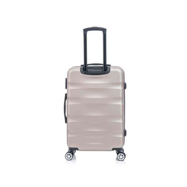 Medium suitcase 20kg 65cm | CELIMS AeroWave suitcase | ABS | Lock | Champagne