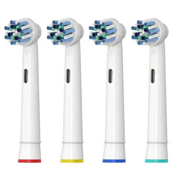 4-pack oral-B EB-50A krysshandlingskompatibelt tannbørstehode