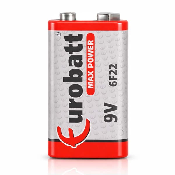 9V Batteri R9 Maks effekt Sinkklorid