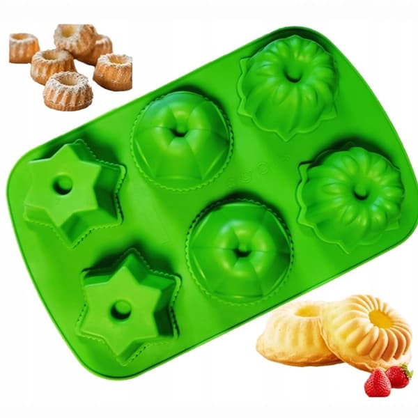 Silikone Bagform Muffins Cupcakes og Jello