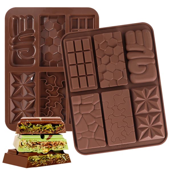 Silikon Bakeform 6 Sjokoladekaker