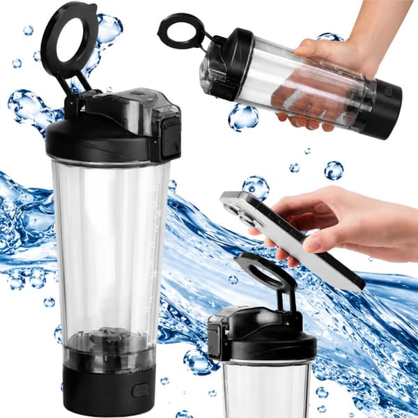 Elektrisk shaker 700 ml USB med mobilt stativ