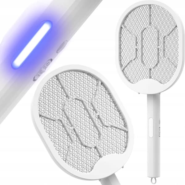 Elektrisk Flugdödare & Myggracket USB – UV-Lampa & Fällbar Design