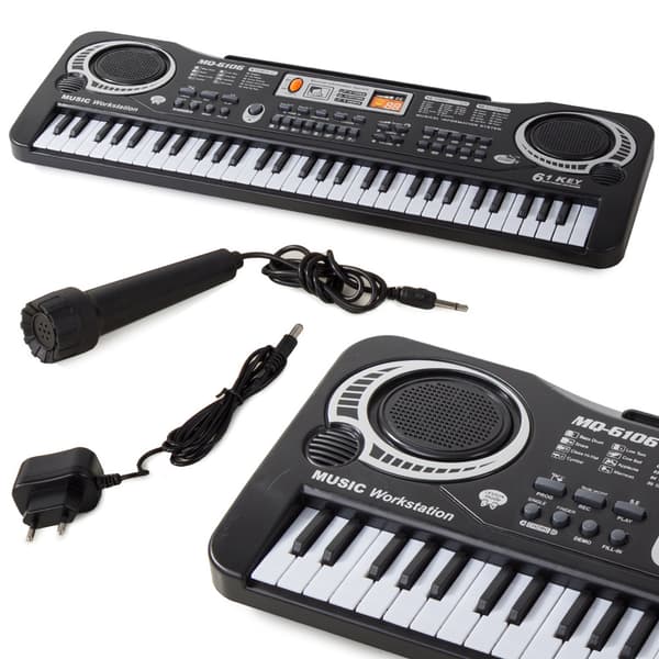 Barnpiano Keyboard med Mikrofon