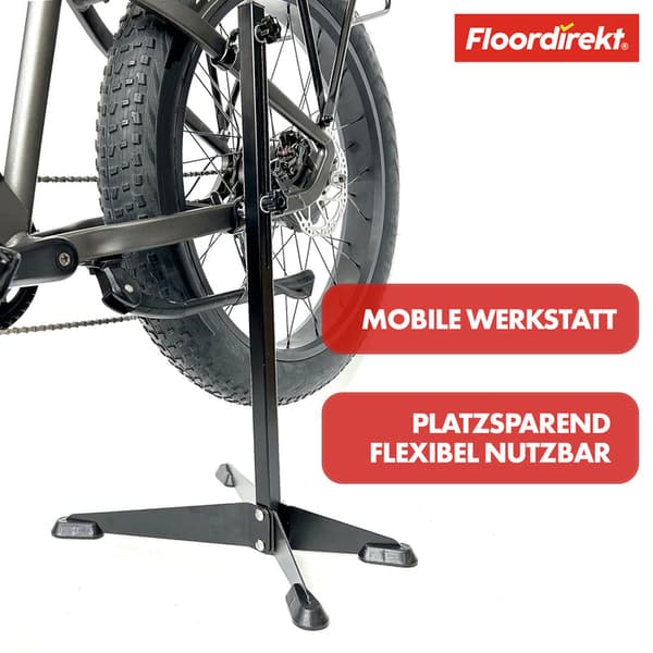 Cykelparkeringsstativ | Leon | Holdbart og justerbart stativ til baggaffel | Alsidig brug