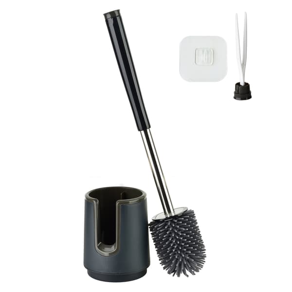 TPR WC-harja EDA SILICONE 10x41 musta 1pc