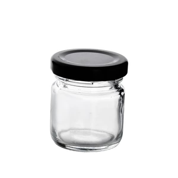Glasskrukke Basic Kitchen Słoiczek 4,8x4,8x5,5cm transparent 1pc