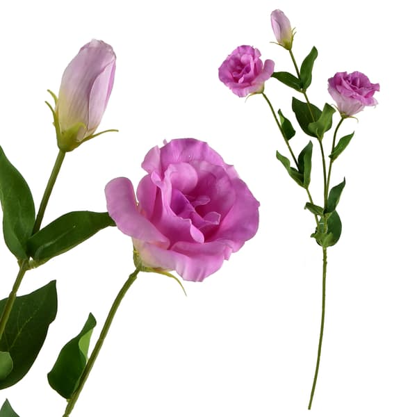 kunstig blomst Viridis Eustoma 70cm grøn 1pc