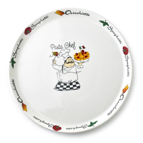 Porslins Pizzatallrik Affekdesign Galla 30cm Vit 1pc