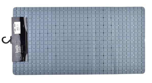 Polyester Badeværelsesmåtte ZAC Bathlab 40x80 Blå 1 stk