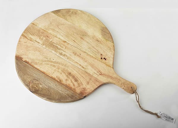 Serveringsbræt i mangotræ COOKINI LOGAN 60x47x2,5 cm BOHO 1 stk.