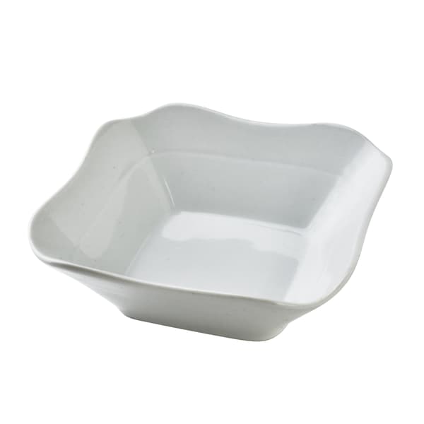 Porcelænsfad Basic Naczynie 12x12x4 cm hvid 1 stk