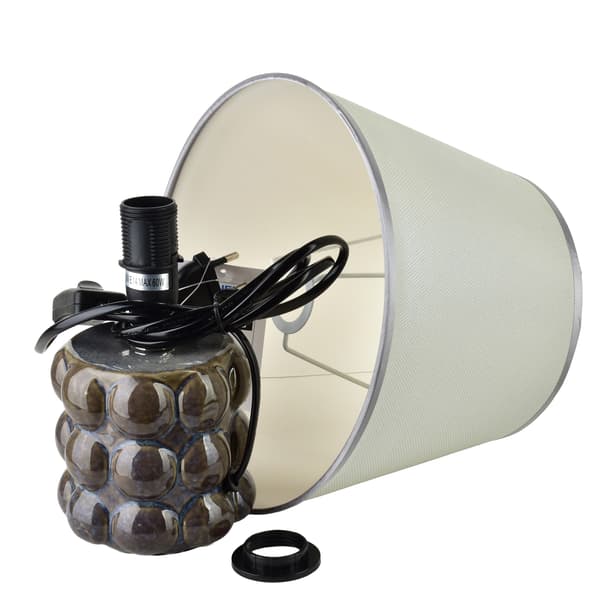 Bordlampe Leti Bubble 9x9x29cm grå 1pc
