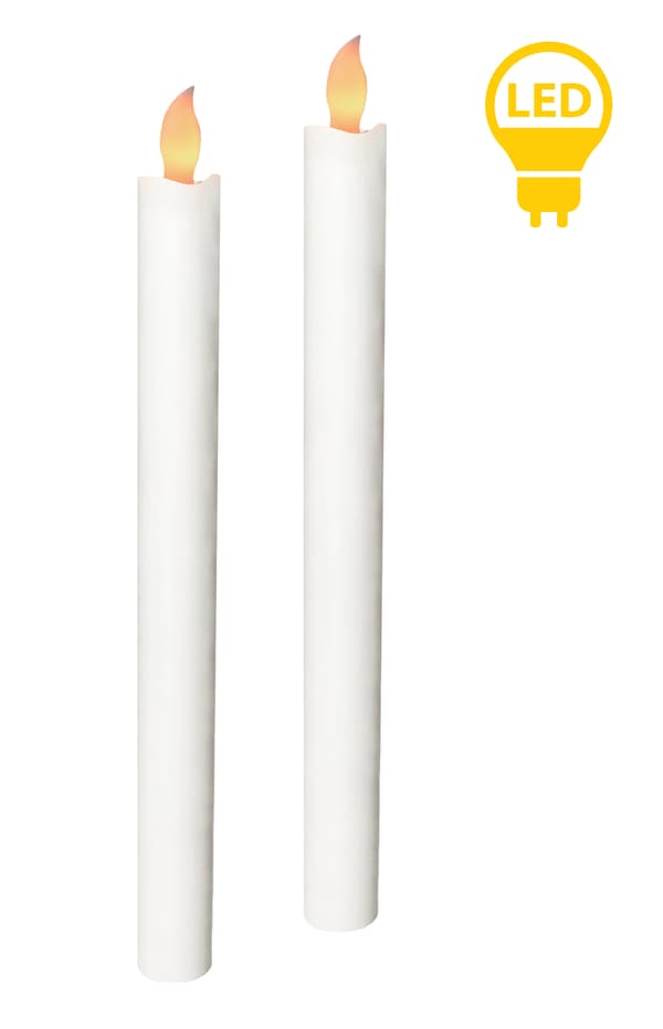 LED-ljus Idalia Komplet 2x24,5 vit 2-pack