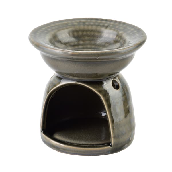 Keramisk Duftlampe 7,8x6x7,5 cm Sort 1 Stk