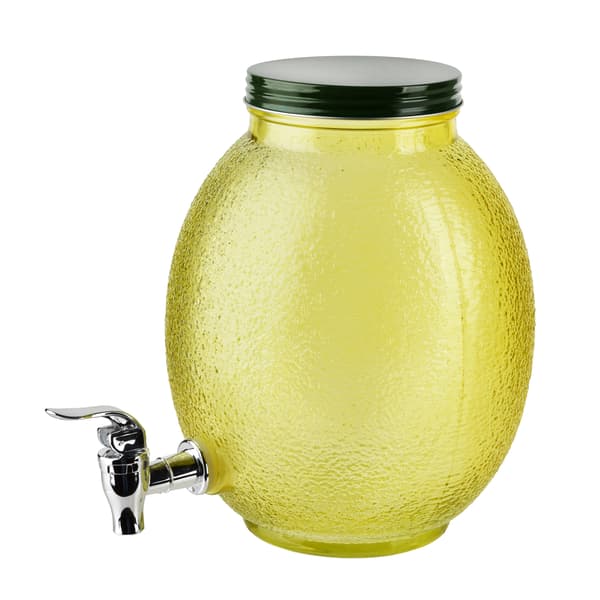 Glasdispenser Modern Kitchen Citron 4L gul 1 stk