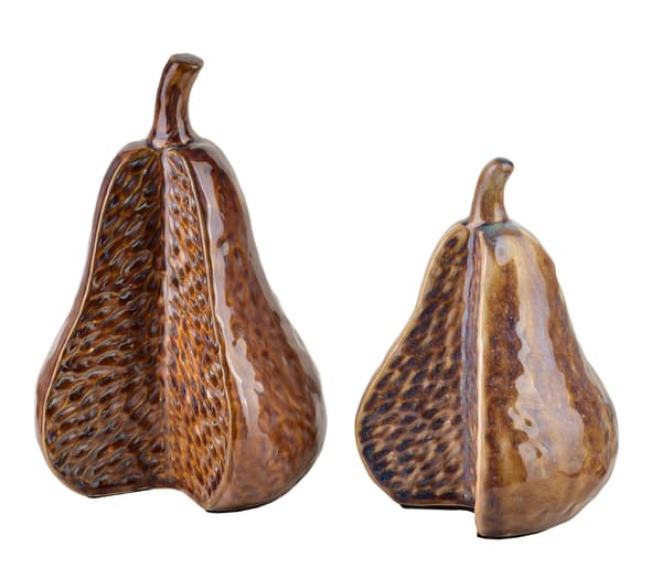 Keramikfigur Saggio Pear 13x11x21cm 1pc