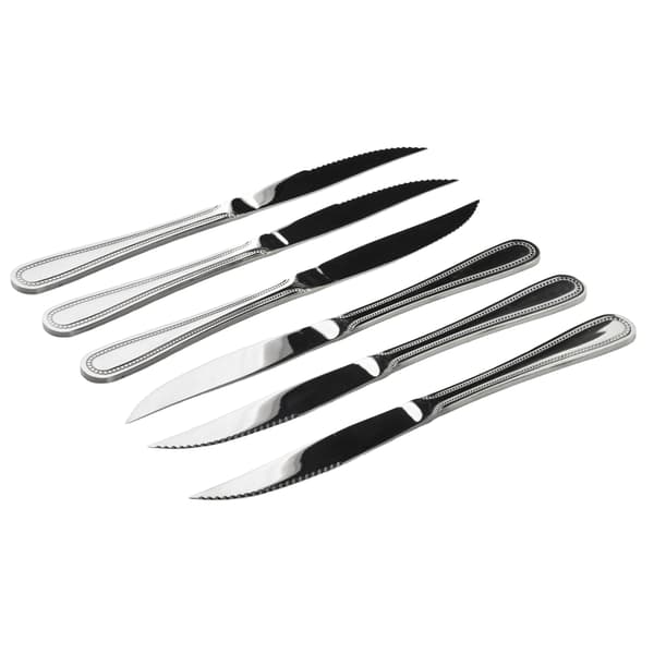 Stekknivar Rostfritt Stål Chamomile CHAMOMILE 22.2 cm Silver 6-Pack