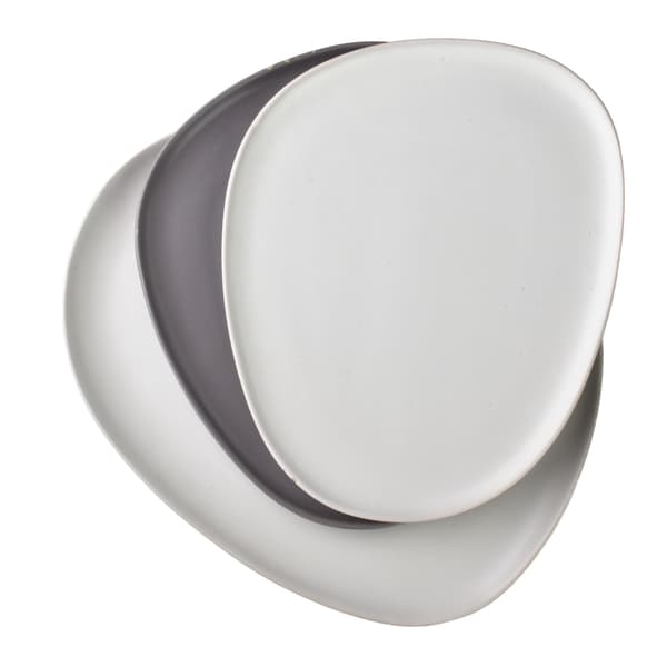 porcelænsfad Basic Nature 26,5x21,7 hvid 1 stk